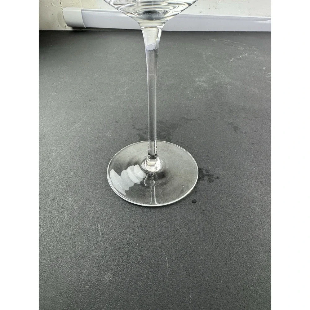 Set of 3 Clear Glass‎ Wine Glasses Tall Stemware Elegant Drinkware